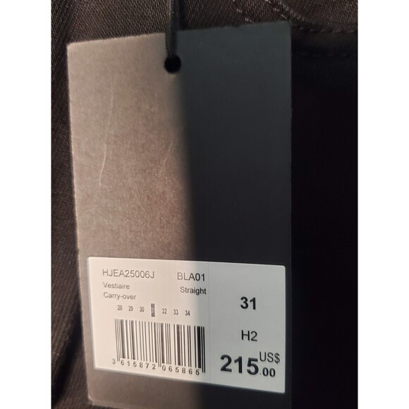 Kooples Black Jeans  Size 31 Button Fly - Picture 4 of 6